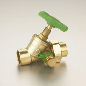 Yeni boru hattı yapımı manuel pirinç durdurma valfi (Y tipi Eğik Durdurma Valfi)